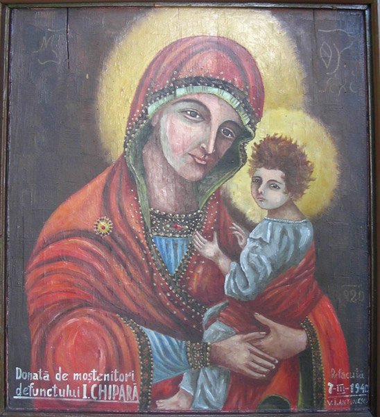 Icoana făcătoare de minuni a Maicii Domnului cu Pruncul de la Mănăstirea Dervent