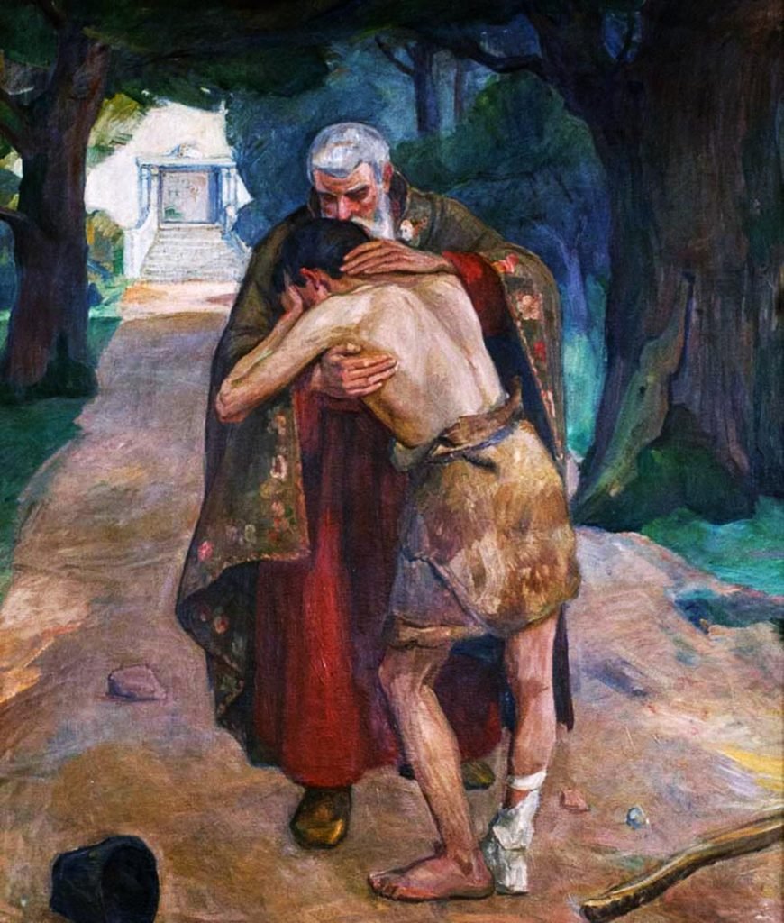 RUGĂCIUNEA PĂRINTELUI AL CĂRUI COPIL ESTE CĂZUT ÎN PĂCAT